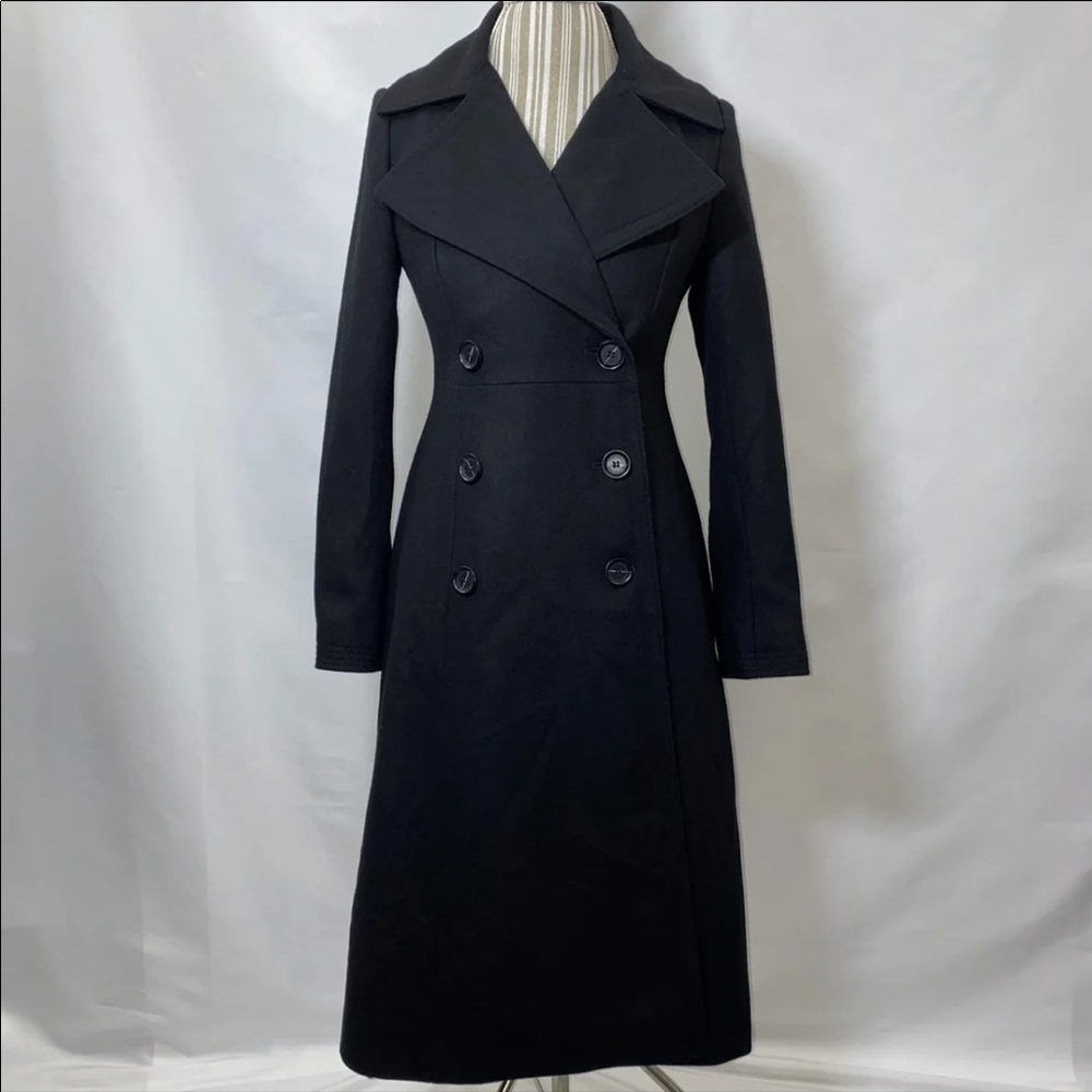 French connection long pea coat